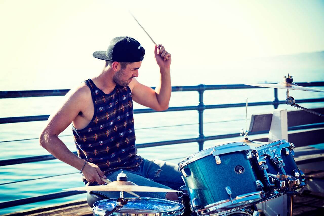Drums on the Pier