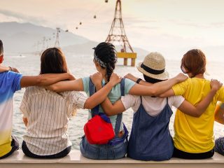 Young Adults on Holiday